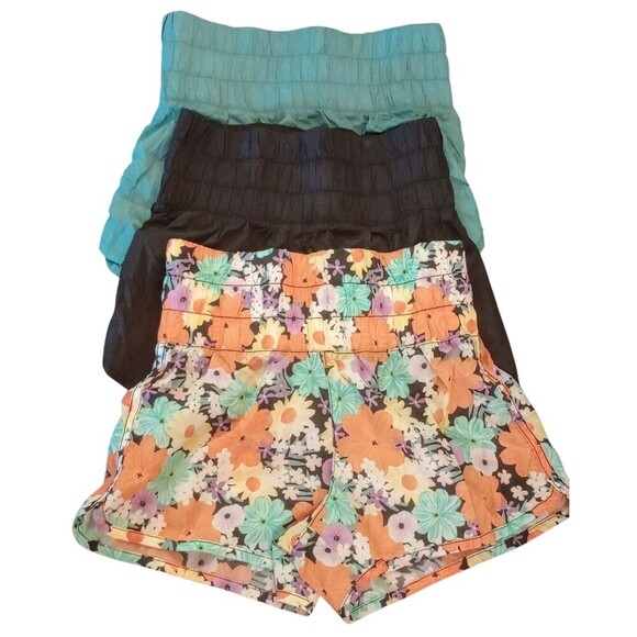 DIP Pants - Dip High Waisted Shorts Running Athletic Activewear Gym Bundle Of 3 Size Small